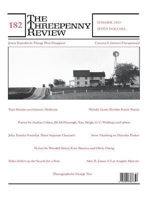 The Threepenny Review - Magazine